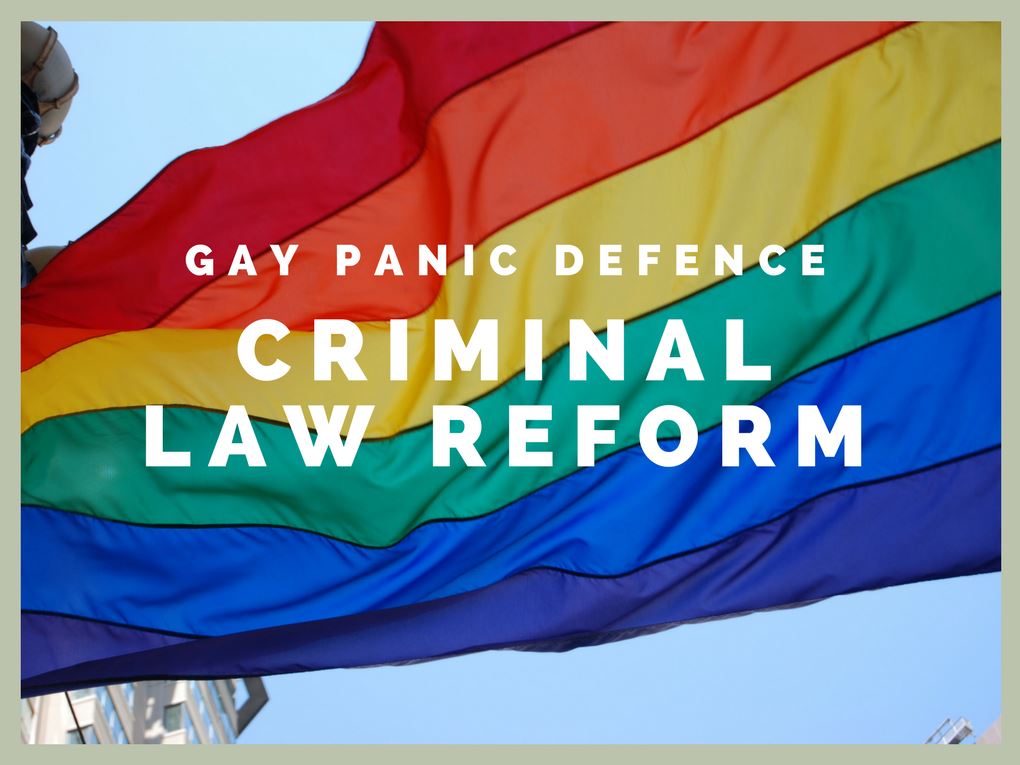 Gay Panic Defence – Criminal Law Reform